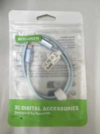 Кабель зарядный Rocoren, 100 Вт, USB С на Туре С, 5 А