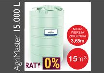 Zbiorniki na nawozy płynne RSM ASL ASHL AgriMaster 15000l NISKI 3,6m