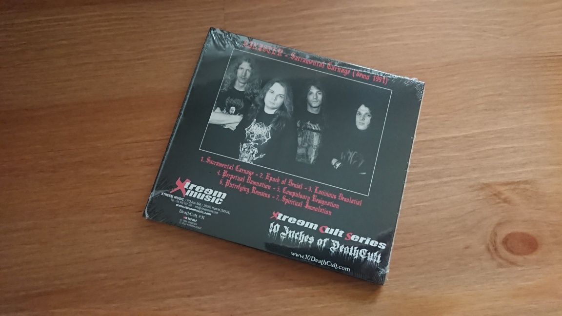 Sinister Sacramental Carnage CD EP *NOWA* Limited Edition 2021 Digipak