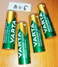 4 шт АА VARTA 2600mAh АКБ NEW