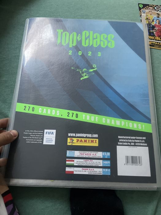 Album pilkarski top class  2023.