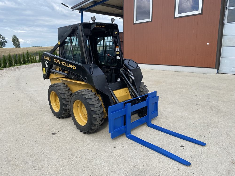 ŁADOWARKA NEW HOLLAND LX465 Z ŁYŻKĄ 4X4 Bobcat Schaffer Wiedemann atla