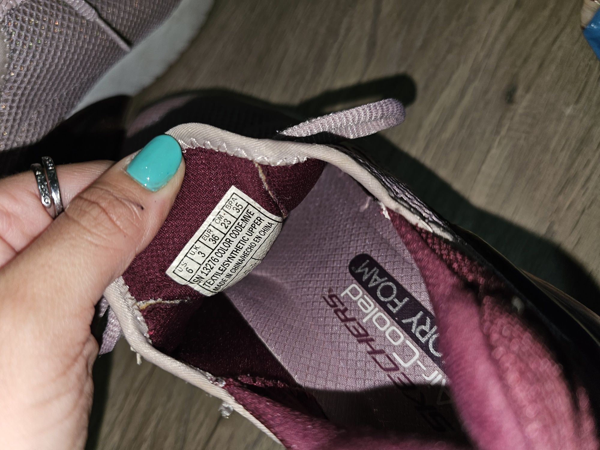 Skechers bordeaux