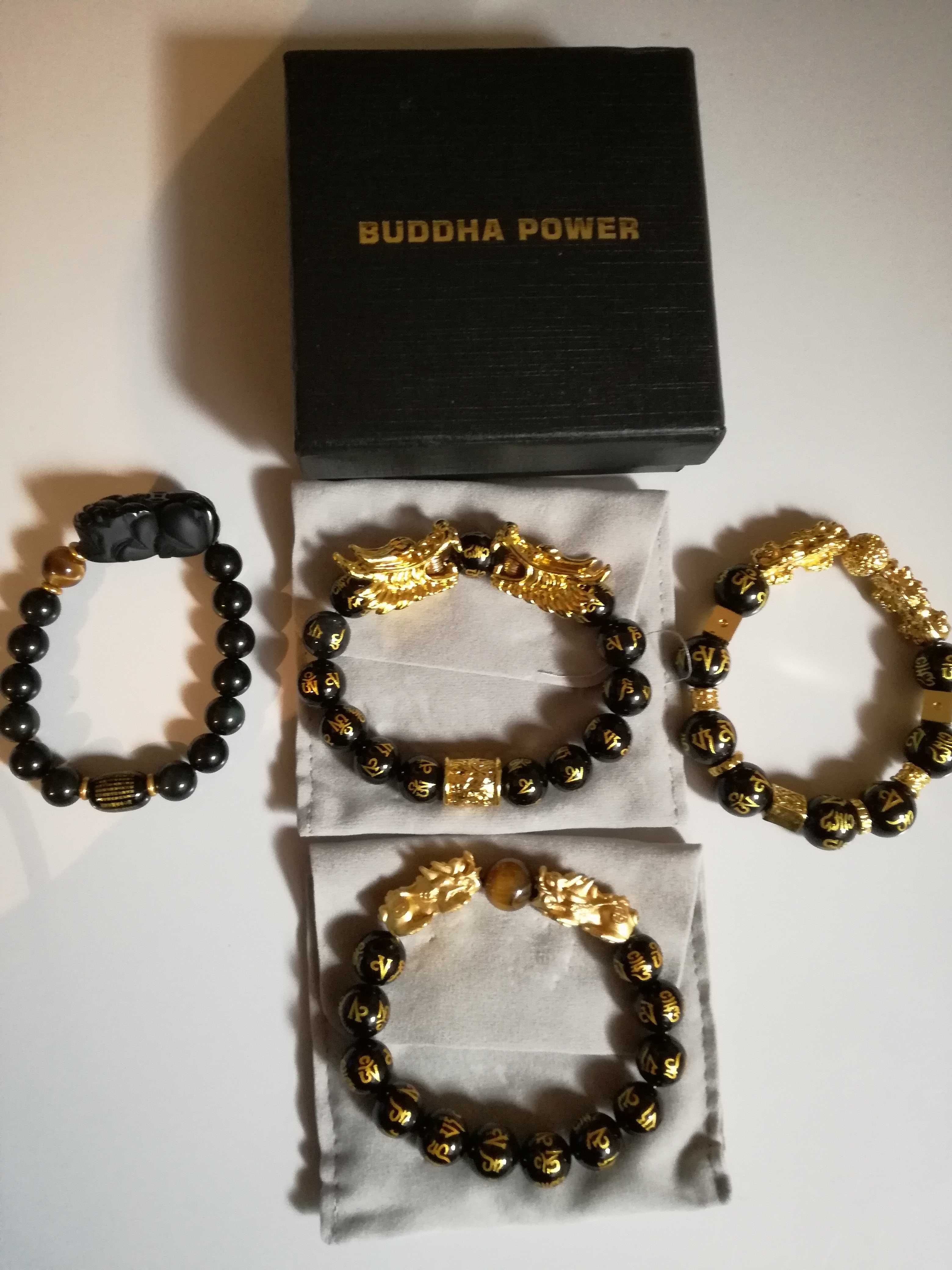 Pulseiras novas Buddha Power