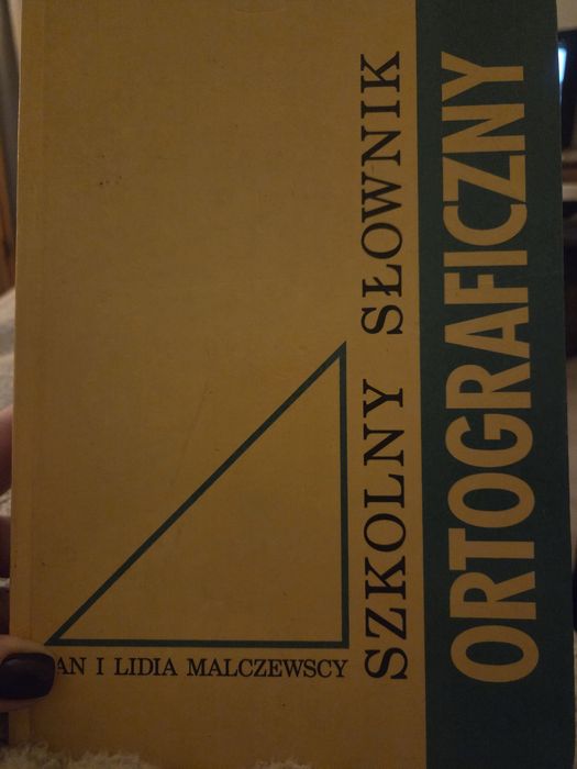 Słownik ortograficzny.