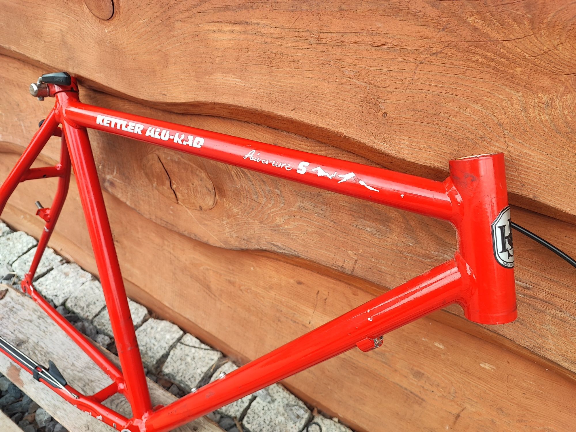 Rama rowerowa Kettler Alu-Rad retro mtb 26 Shimano cr-mo