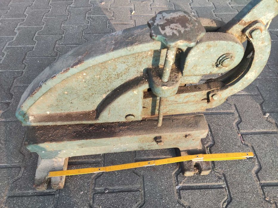 Gilotyna Nożyce do blachy duże masywne