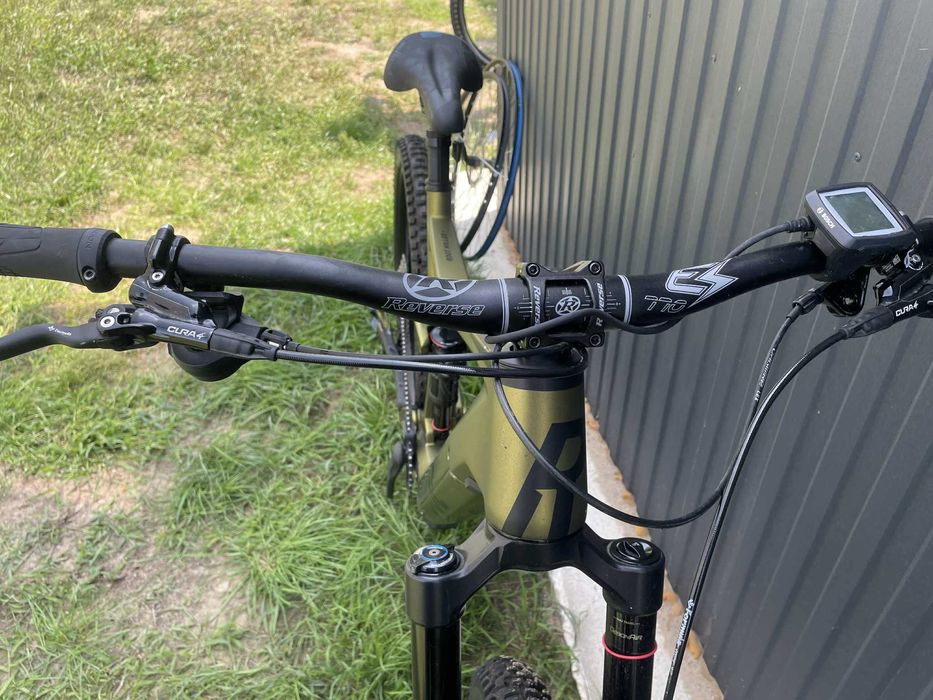 Rower elektryczny ROSE Root MILLER + Karbon