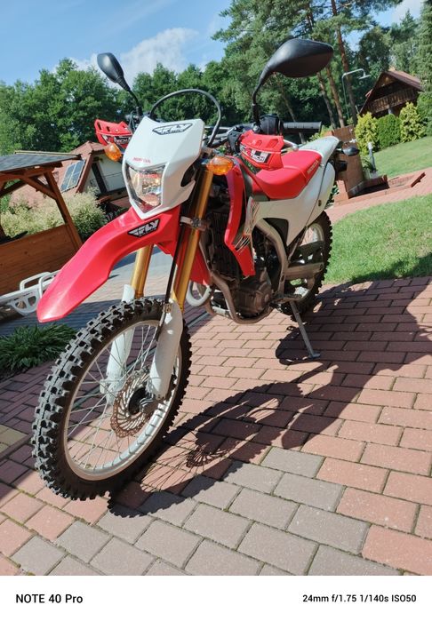 Honda CRF 250L stan idealny znikomy przebieg