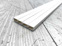 Kanał kablowy samoprzylepny Cablecoach 1m 3 szt, Rozmiar: 12 x 7 mm