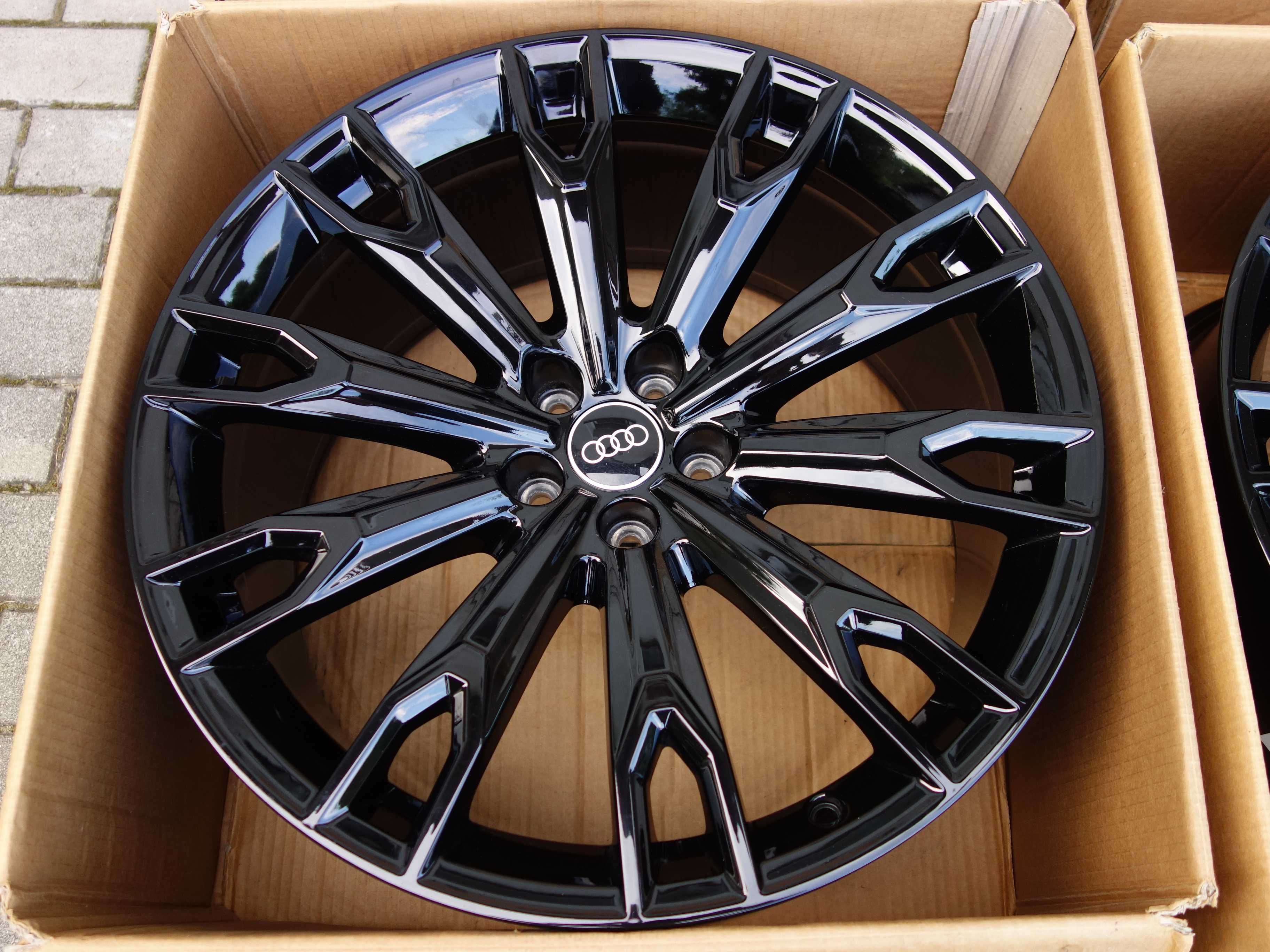 Felgi AUDI SQ7 SQ8 Q7 Q8 4M 21''  CZARNY POŁYSK OEM Audi