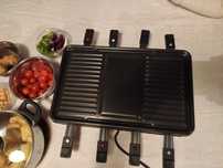 Raclette com 8 pás