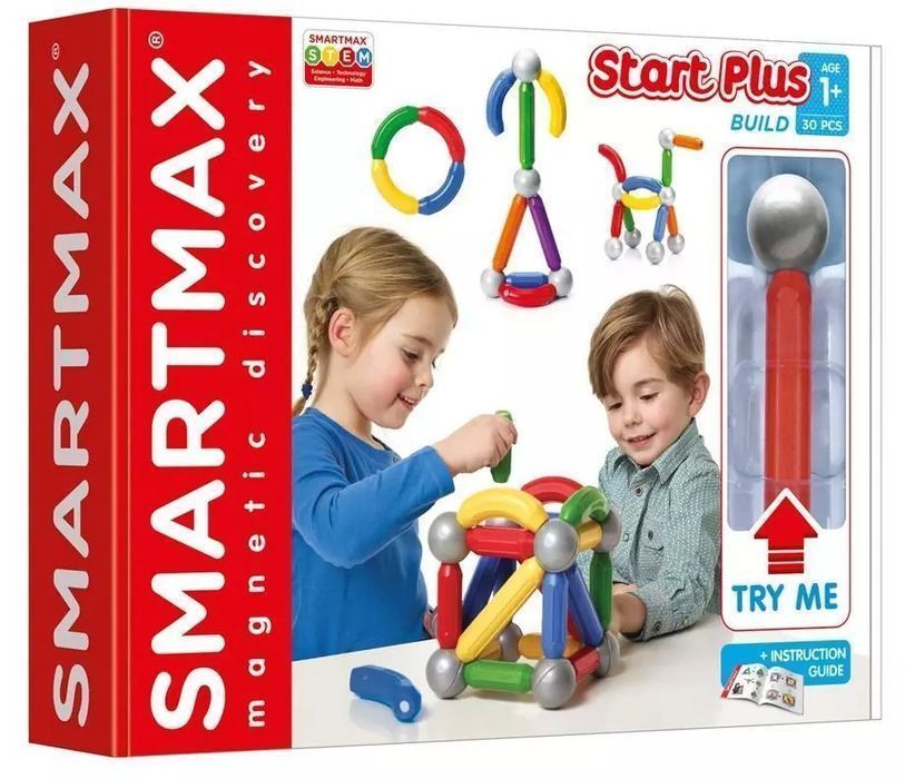 Start Plus, klocki magnetyczne. SmartMax