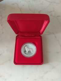 Монета Серебро 999 пробы 50 центов пруф год собаки 2006 ретривер