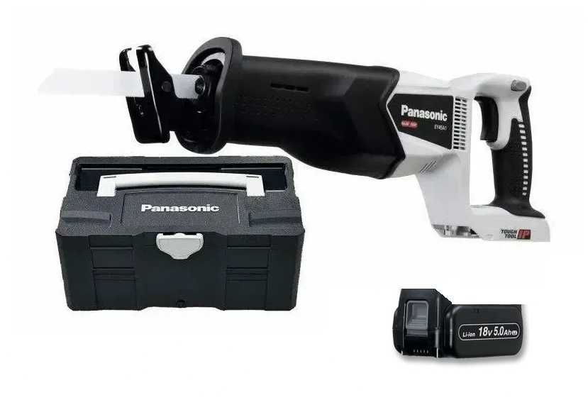 Piła Szablasta Panasonic EY45A1 18V/14V + Aku 5.0 AH B Mocna Kufer !!