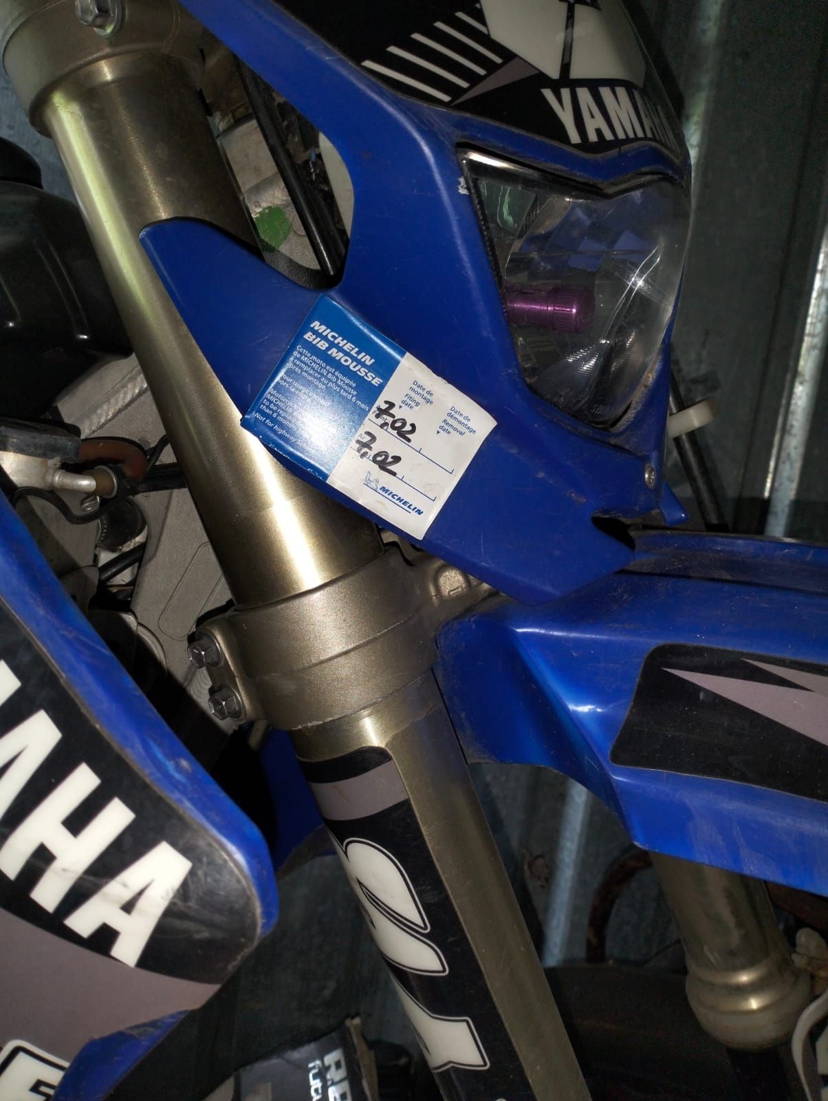 Yamaha WR250F, 2008року
