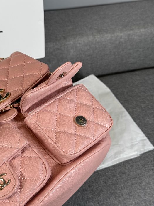 Рюкзак Chanel Mini Backpack Quilted Caviar Leather