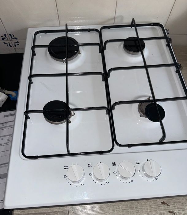 Conjunto forno novo e placa usada 1 semana