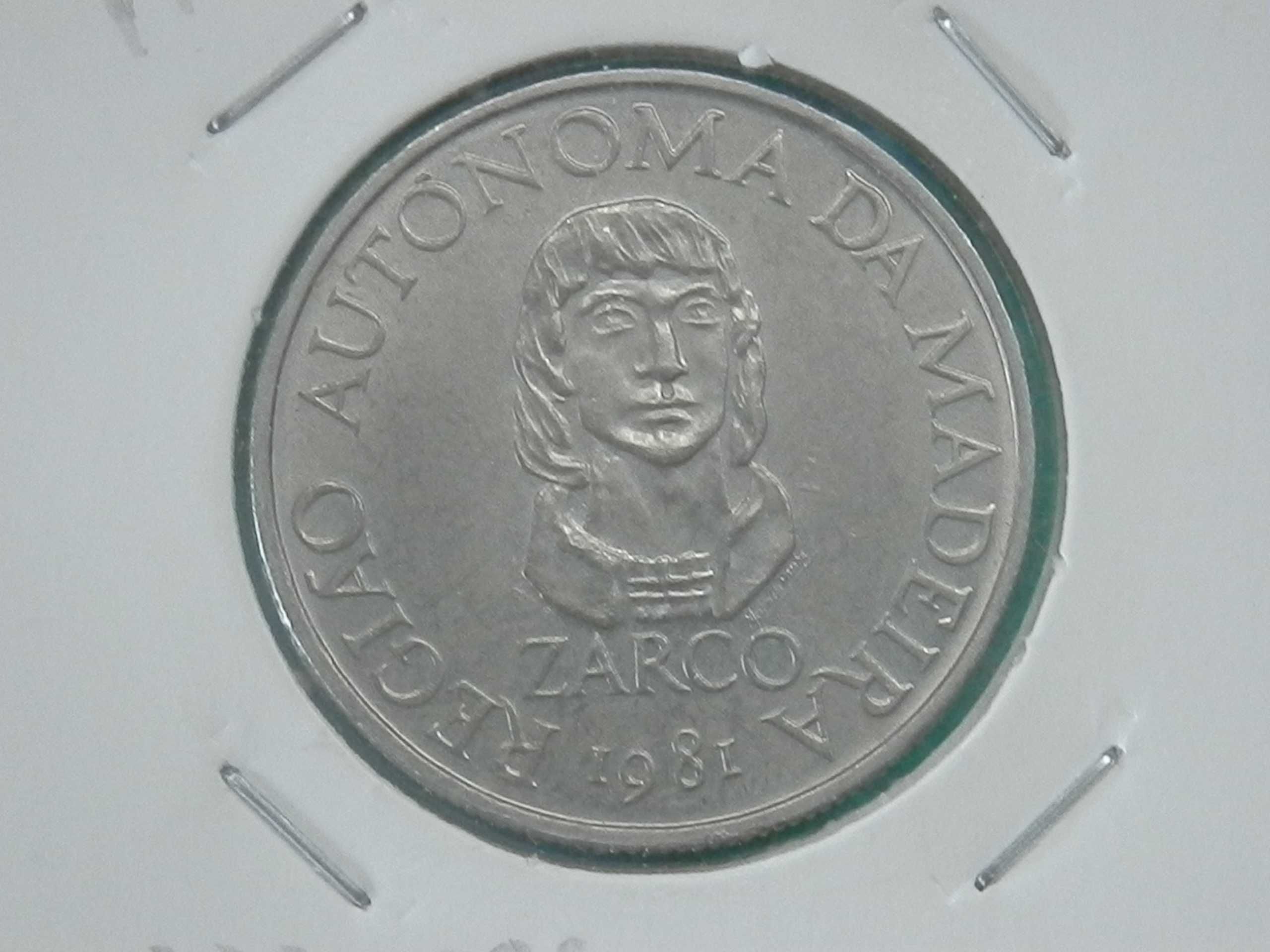 1023 - Comem: 25$00 escudos 1981 cuni, R.A. Madeira, por 0,75