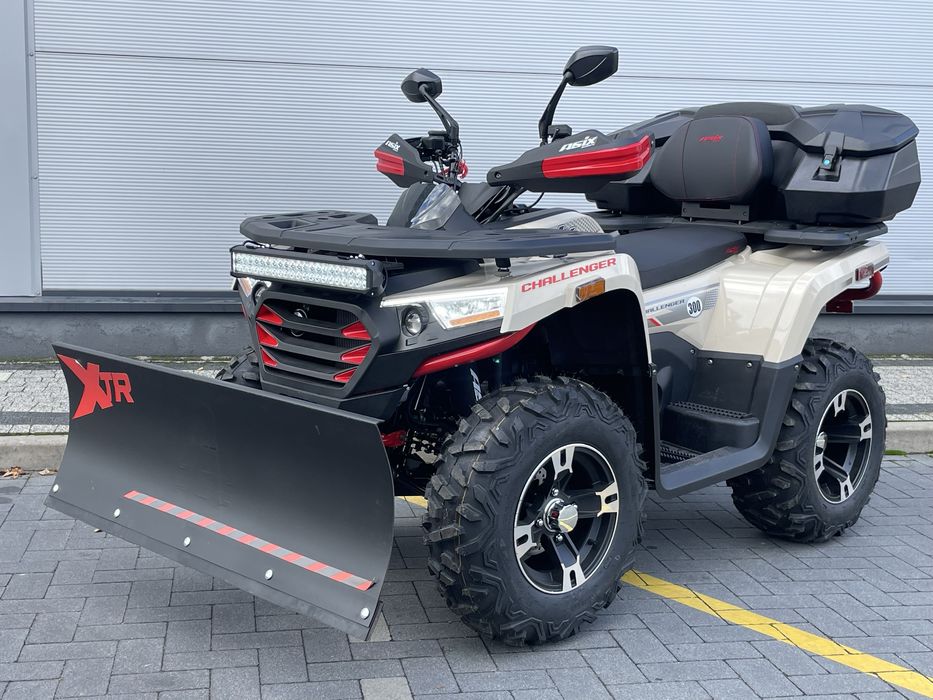Quad 300 Asix Challenger T3b demo ATV Raty Dostawa Pług homologacja
