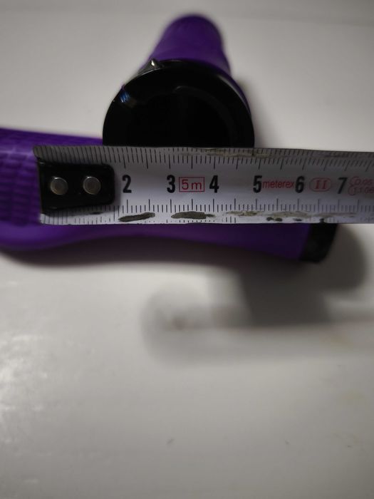 Gripy,uchwyty,rączki NN-PUR,kpl.L+P,1xALU,guma,133-22,hulajnoga,rower