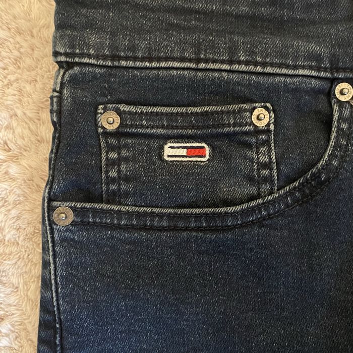Calças jeans azul escura da Tommy Hilfiger NOVA!