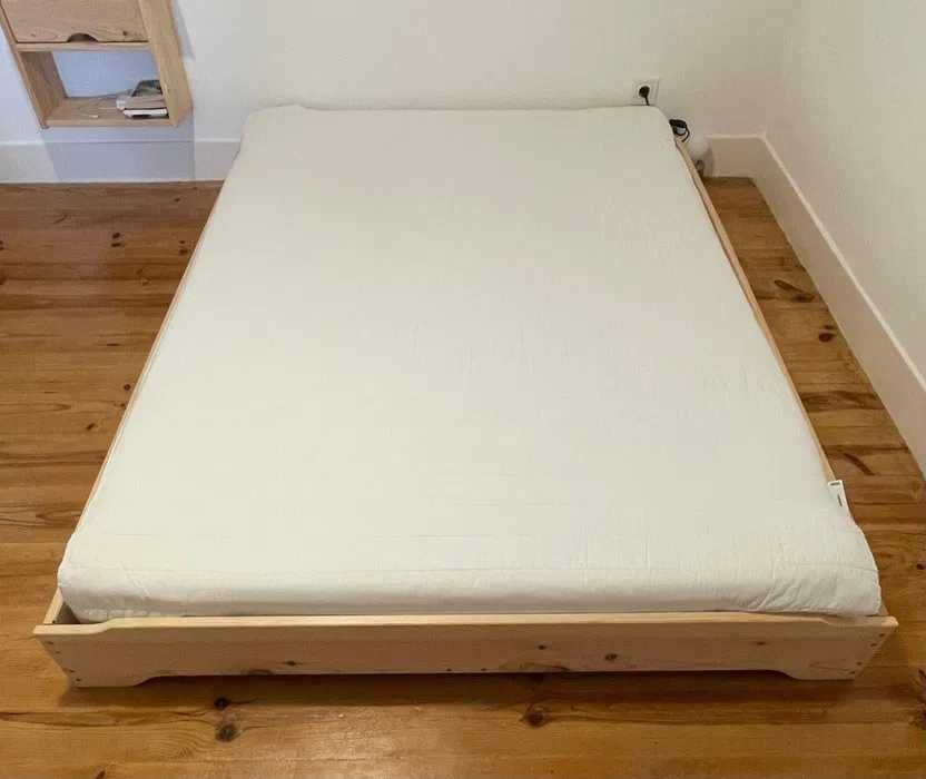 Cama de Chão / Tatami – Casal 140 cm (1 ano de uso)