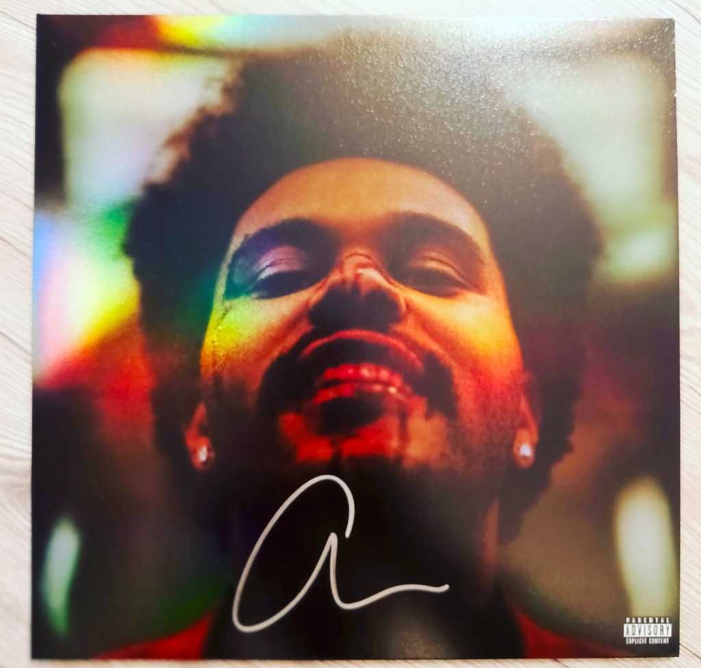 THE WEEKND Podpisany After Hours Autograf Signed