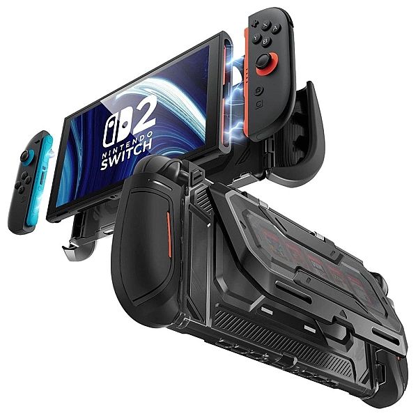 Etui Supcase Titan na Nintendo Switch 2 - czarne
