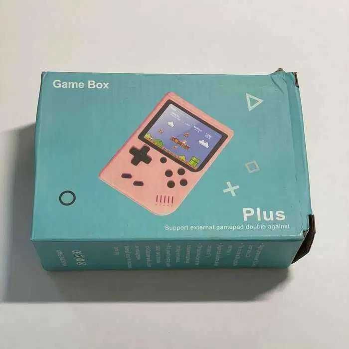 Konsola Do Gier Retro 500 Gier 8Bit Mario Niebieska NOWA