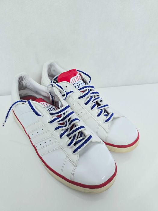 Buty męskie Adidas Clippers NBA Vintage retro unikat skórzane