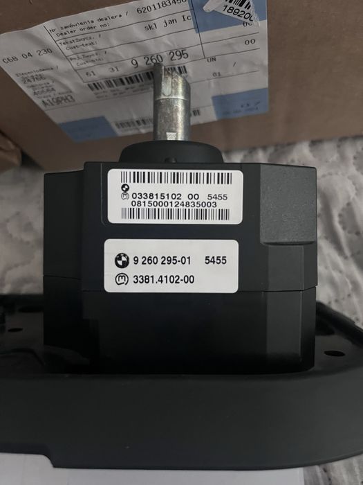 BMW X1 lewarek skrzynia przelacznik zmiany biegow