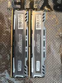 RAM DDR4 16GB 3200 mhz CL16 Ballistix Ballistix Sport LT