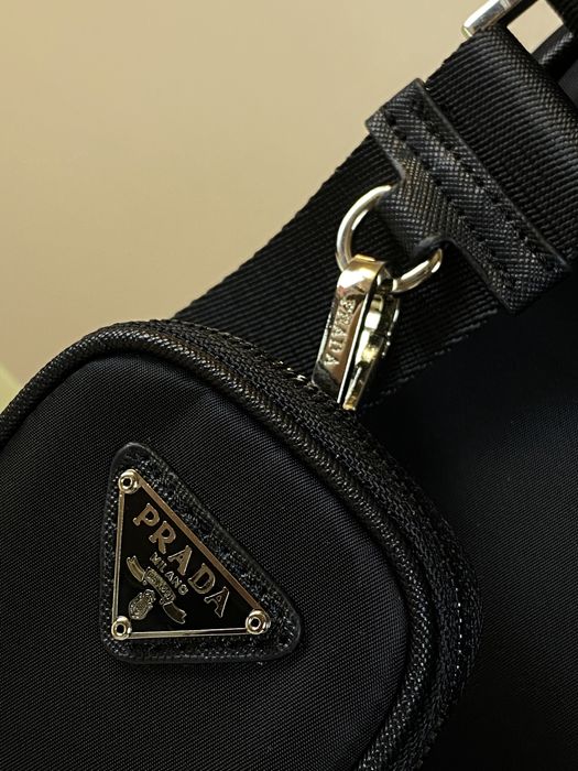 PRADA Re-Nylon Small Shoulder Bag Black