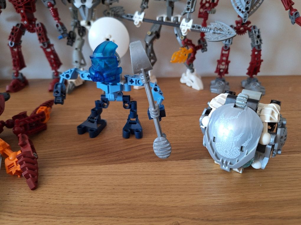 LEGO Bionicle Toa Matoran Bohrok Rahkshi Vahki 13 zestawów figurek