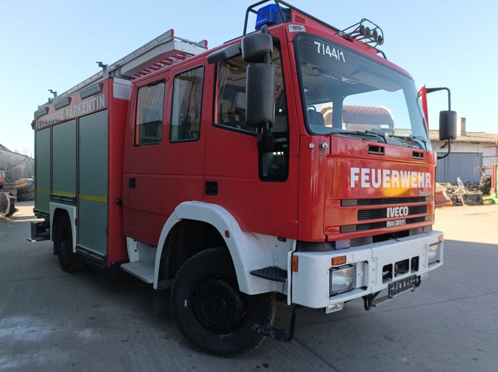 Iveco 4x4 kamper straż pożarna 135E24 automat off road podwozie camper