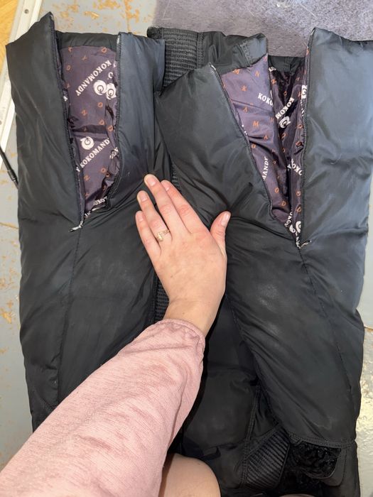 Зимове пальто з пуху 3XL