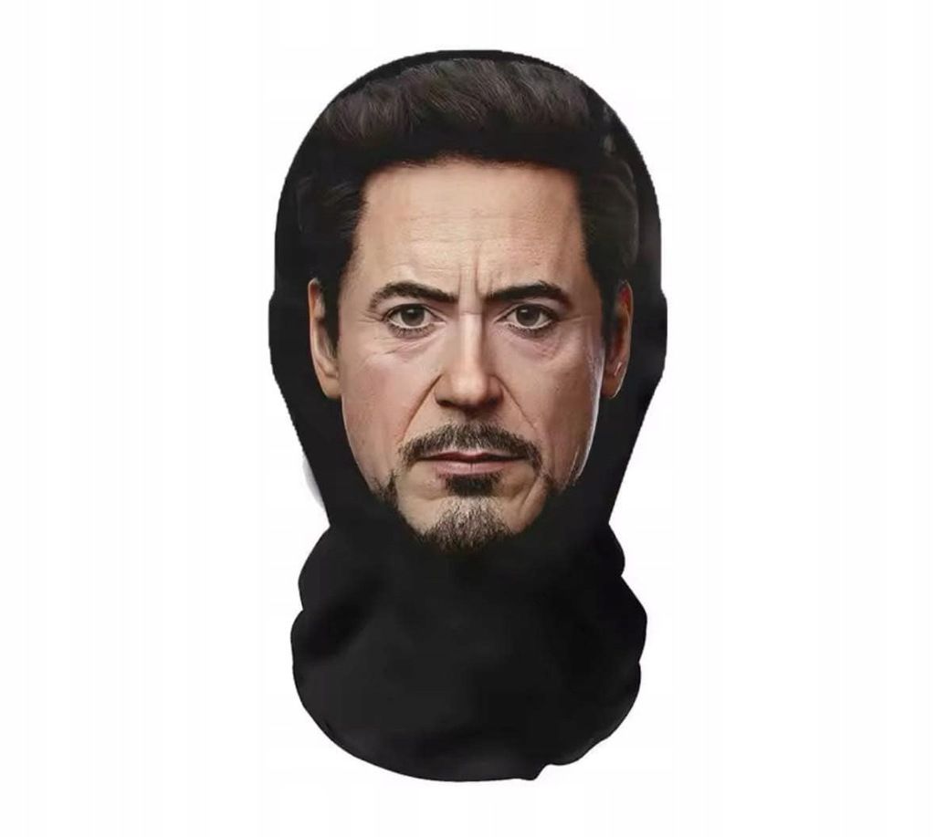 Śmieszna maska Tony Stark Iron Man prezent