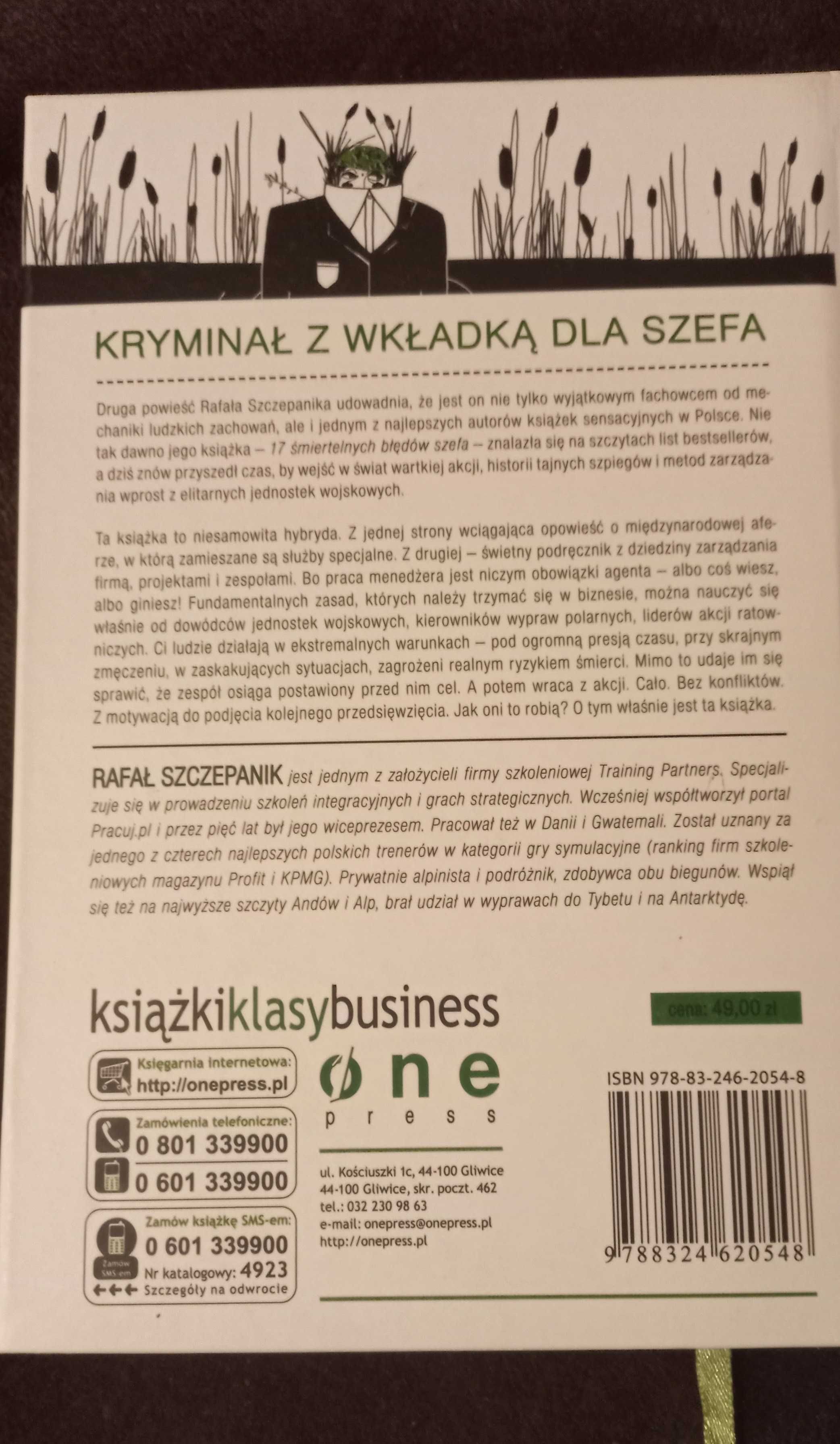 Komandosi w białych kołnierzykach - Rafał Szczepanik