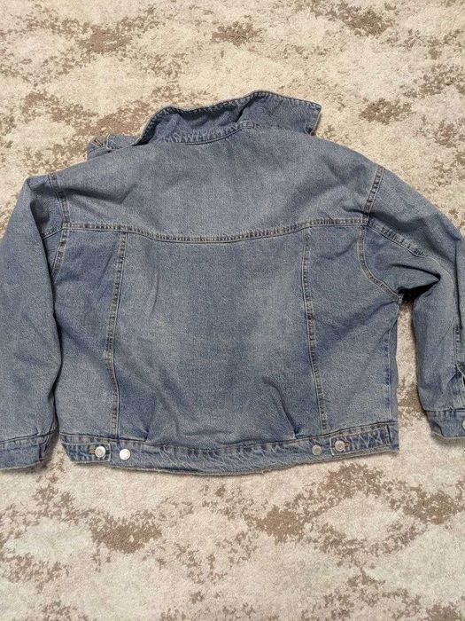 Джинсовий утеплений піджак ZARA