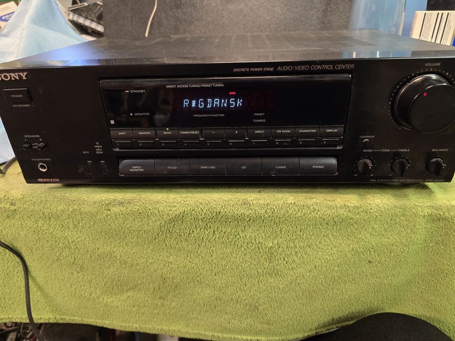 SONY STR-GX310 amplituner stereo 4.0.