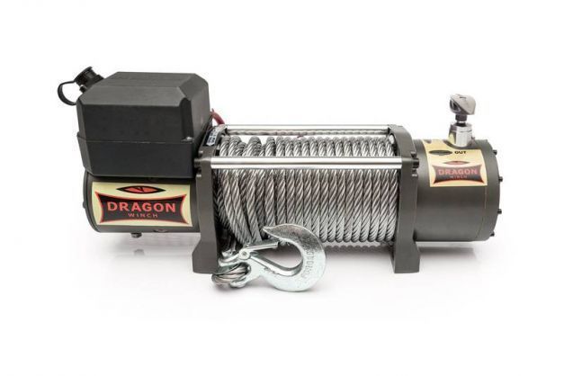 Лебедка электрическая DRAGON WINCH 1т, 3т, 5т, 6т, 9т, 10т лебідка