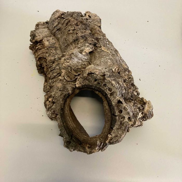 NOVO - Túnel de 100% CORTIÇA, Abrigo para roedores e repteis