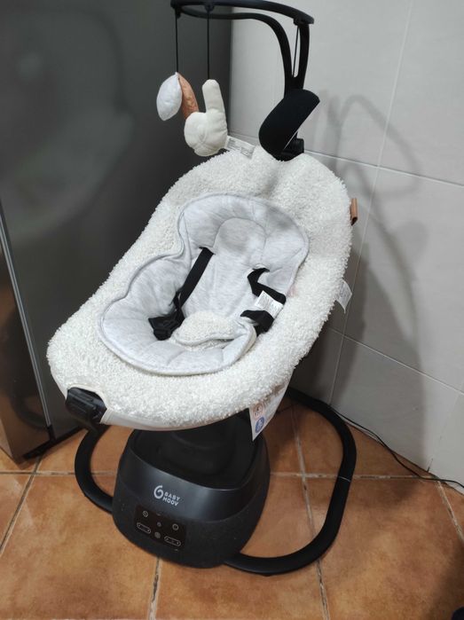 Cadeira baloiço Babymoov Balancín Swoon Evolution curl white