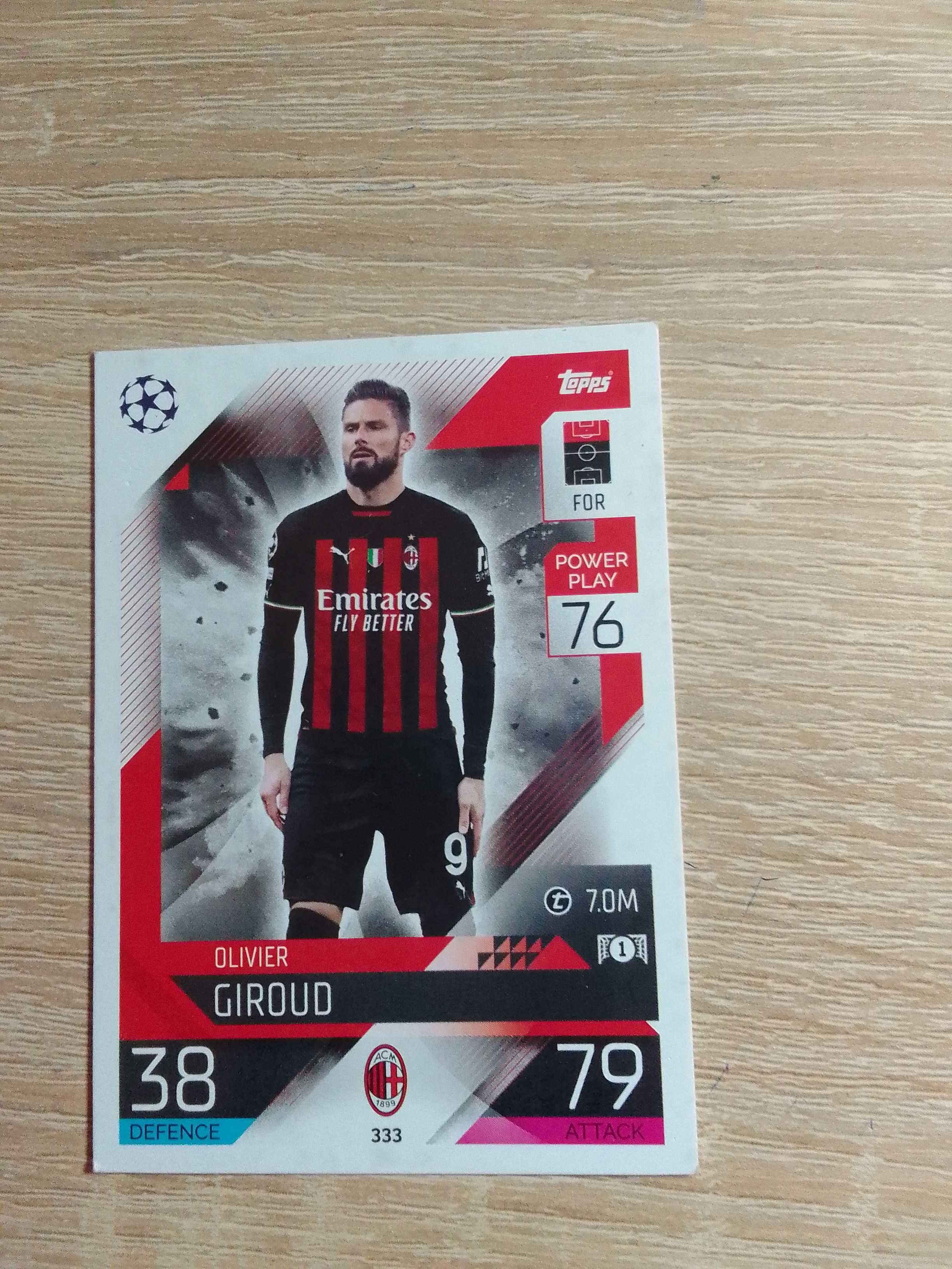 Karty piłkarskie match attax