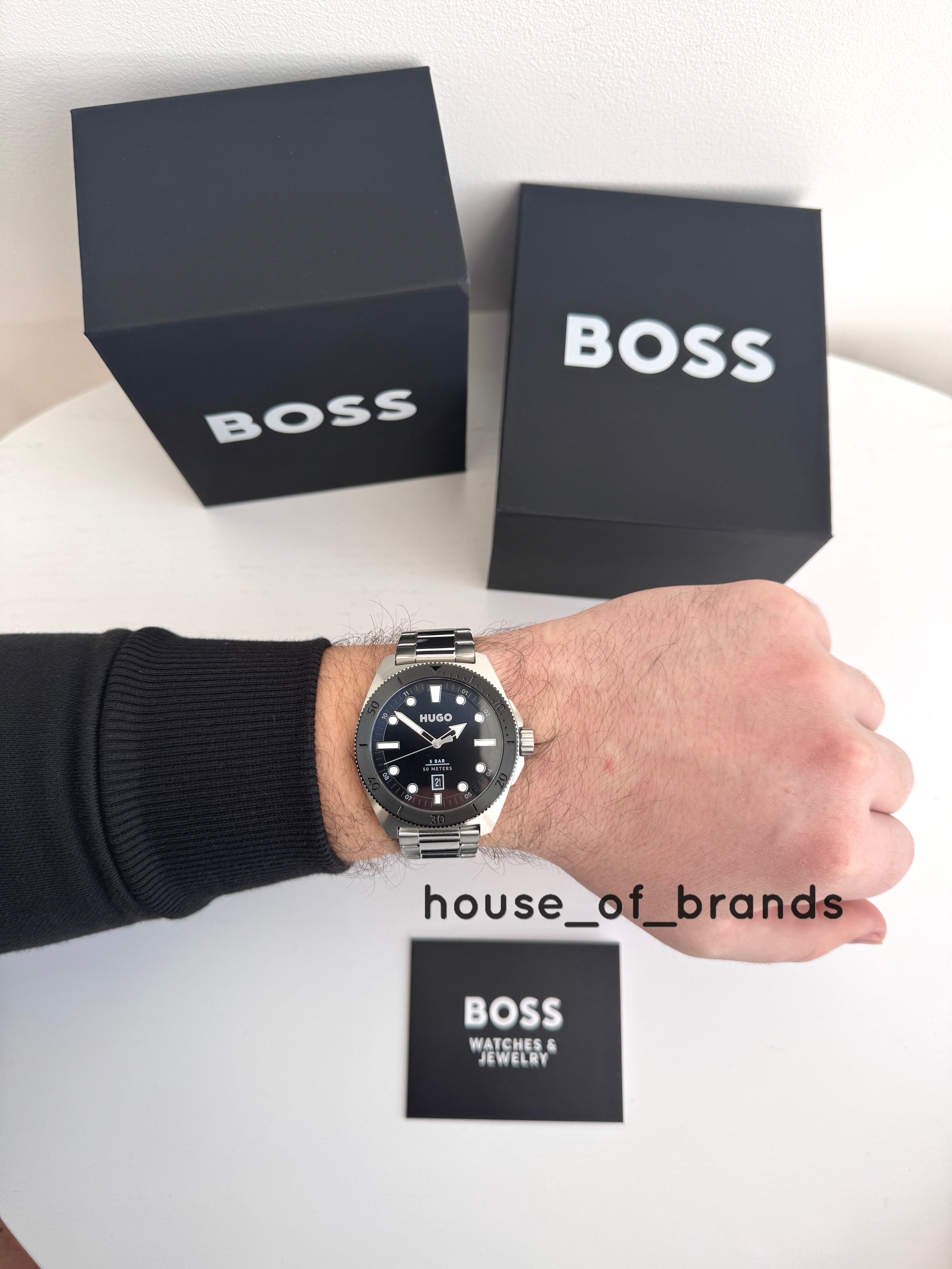 Hugo Boss Visit Watch 1530305 Чоловічий годинник мужские часы босс