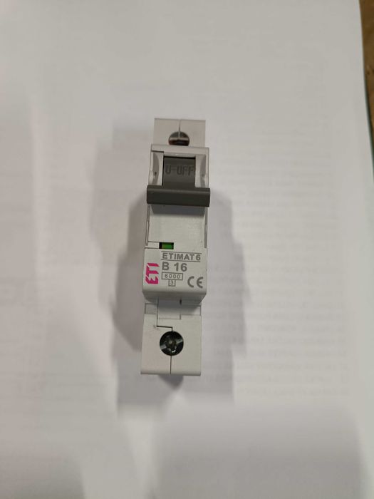 Sprzedam Wyłącznik Nadprądowy B16A 1P ETIMAT