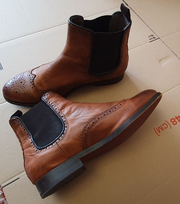 чоловічі шкіряні челсі Hudson London розмір 41