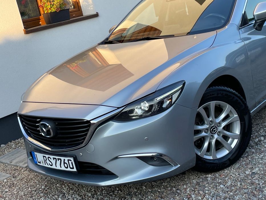 Mazda 6 Serwis*zadbany*dobrze wyposażona*ładne auto*