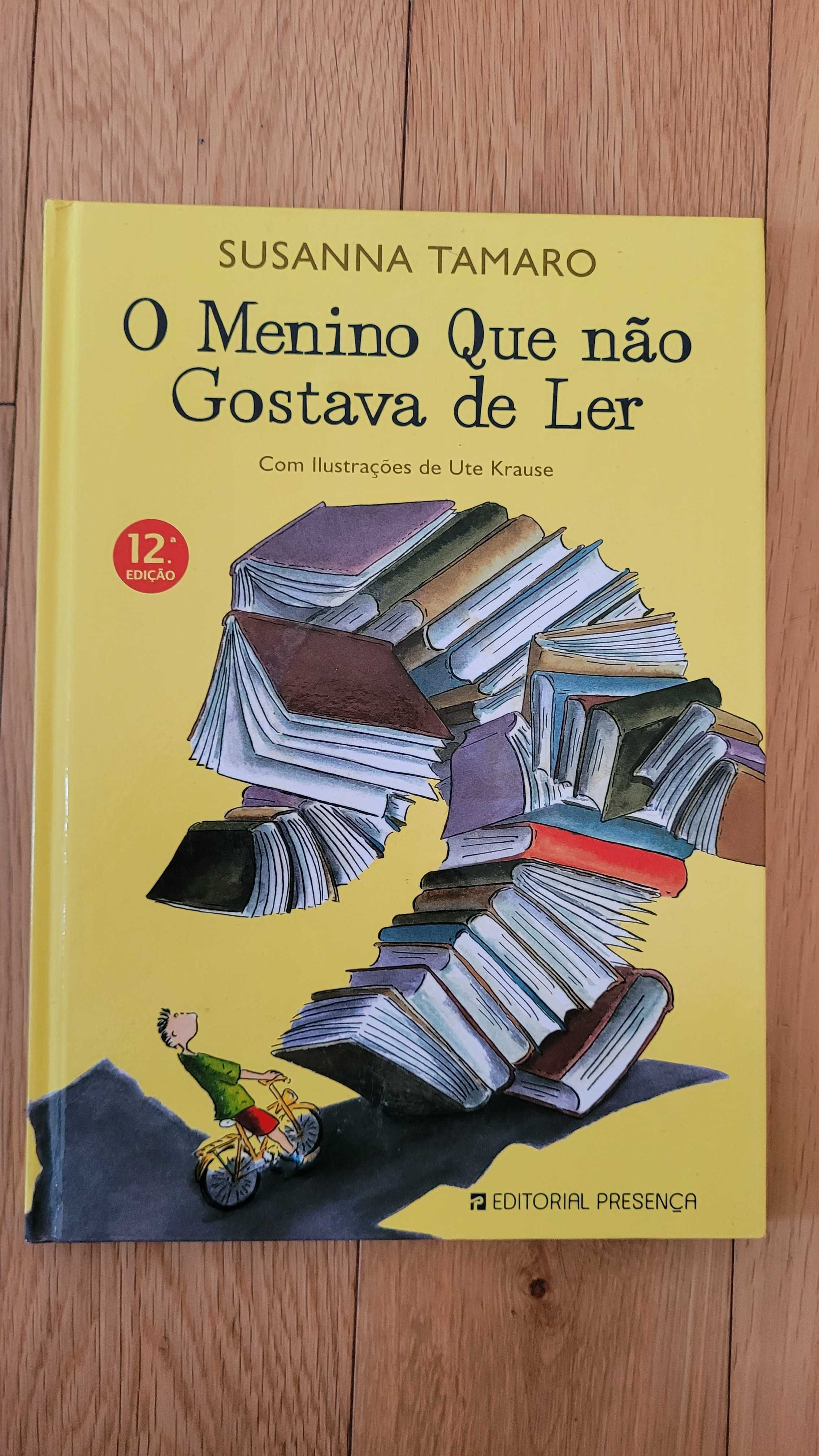 O Menino que não Gostava de Ler- Livro